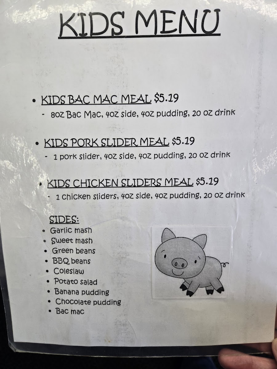 Rustic Pig BBQ, Fruitland, ID Menu - Image 2